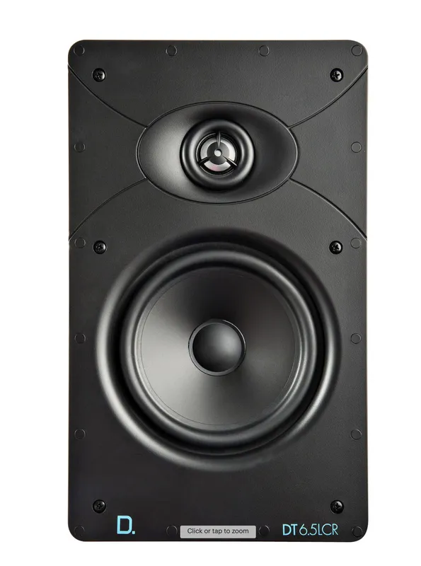 Caixa Acústica Para Parede Definitive DT 6.5LCR Tweeter giratório 200W Unidade