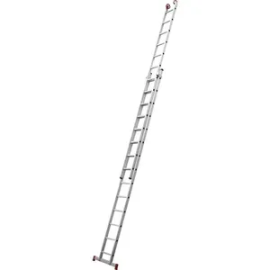 Escada Extensiva De Alumínio, 2 X 14 Degraus, 3 Em 1, Esc0623, Botafogo