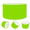 Cúpula Abajur Cilíndrica Cp-7024 ø50x25cm Verde Limão