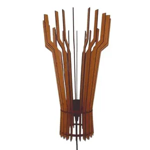 Abajur de Mesa Pampa em MDF Corte a Laser com Bocal E-27 e Interruptor no Cabo Marrom Lenobre Abajur de Mesa Pampa MDF Corte a Laser Bocal E-27 Marrom Lenobre