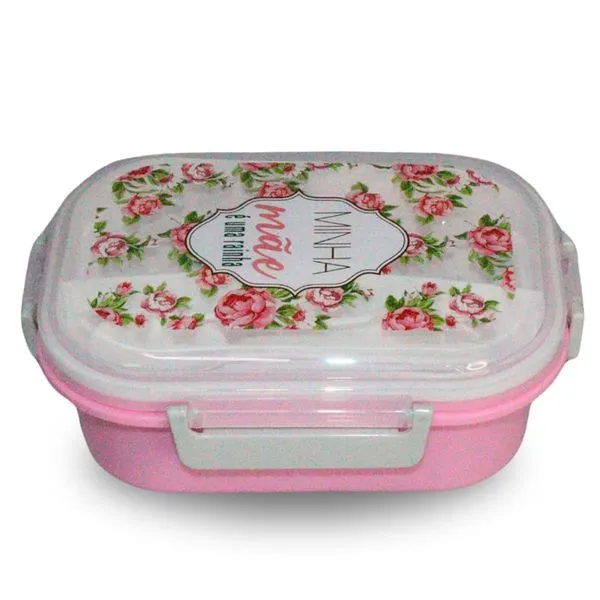 Kit Marmita Interponte 3 Peças Minha Mãe É Uma Rainha (MP)