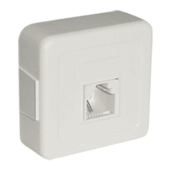 Plug Telefone Pino Macho C- Jack Americano Jp-12 Marfim