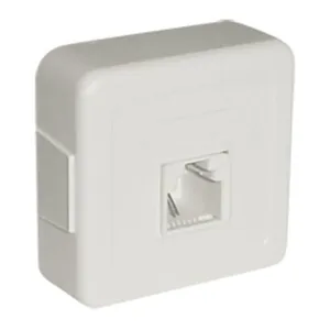 Plug Telefone Pino Macho C- Jack Americano Jp-12 Marfim