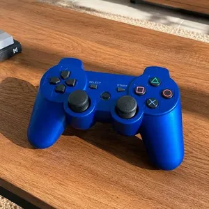 Controle de Videogame Playstation Doubleshock PS3 para PS3 PC Smart TV com Dupla Vibração Azul Controle Playstation Doubleshock PS3 para PS3 PC Smart TV Azul