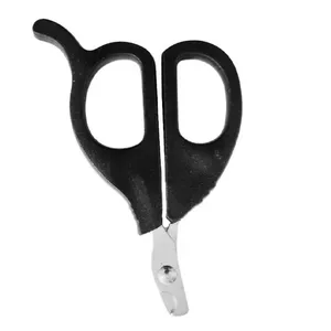 Tesoura Com Dedeira Para Gatos Chalesco Preto (MP)