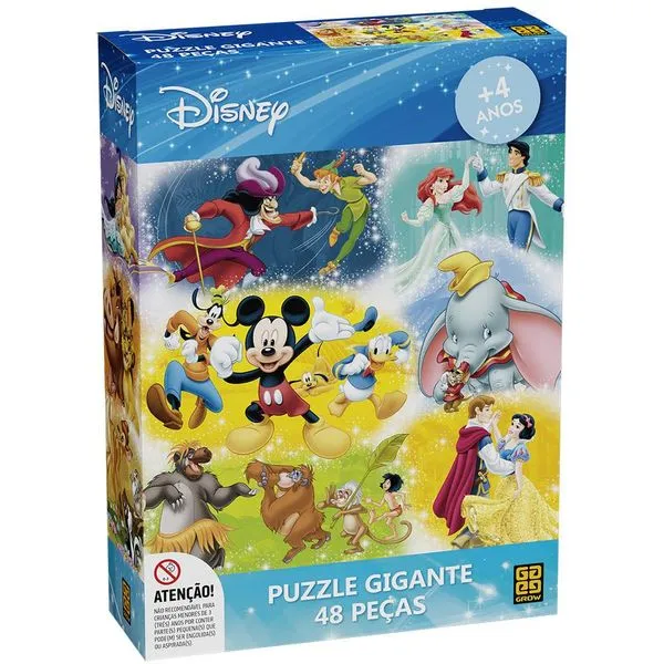 Quebra-cabeça Gigante 48 peças Disney