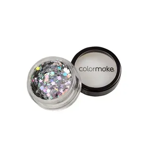 Glitter Shine Colormake Flor Prata 2g