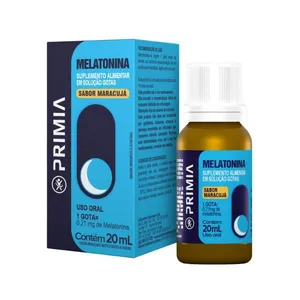 Primia Melatonina 0,21mg 20ml Maracujá Catarinense PRIMIA MELATONINA 0,21MG 20ML MARACUJA C
