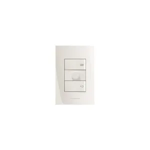 Controle para ventilador com placa Inova 220V branca Alumbra
