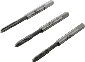 Macho Manual Aço Rápido 3x0,5mm MA Direito DIN 352 3 Peças - VONDER PLUS