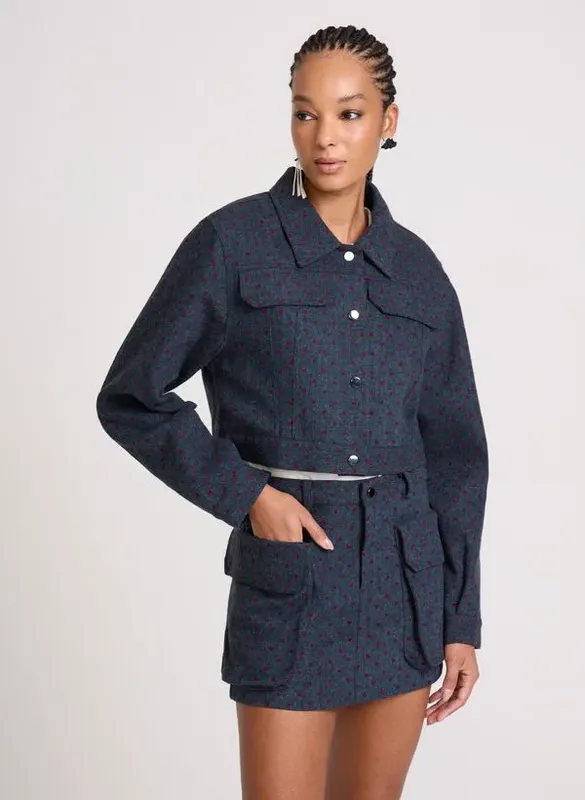 Casaco Cropped Lovers John John Feminino P