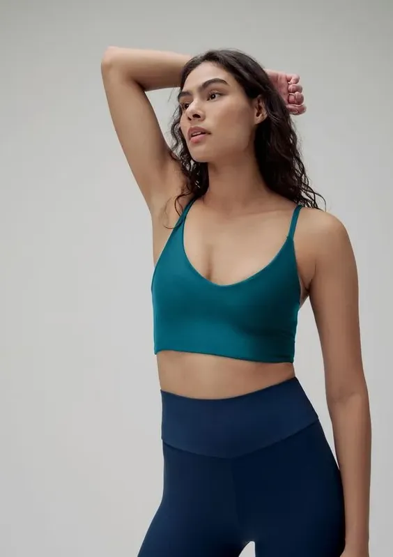 Top Esportivo Proteção UV - Verde G