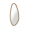 Espelho Mut 100x40cm Amêndoa