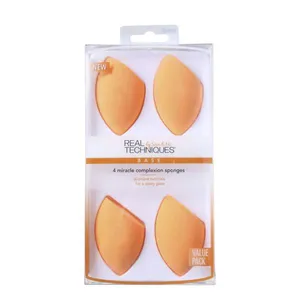 Real Techniques Kit 4 Miracle Complexion Sponges - 4 Produtos