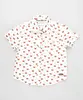Camisa Infantil Estampada de Raposa Manga Curta Off White 2