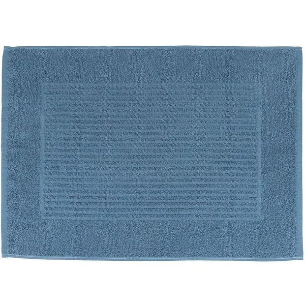 Toalha De Piso Basic Antiderrapante 50x70cm Azul Essencial