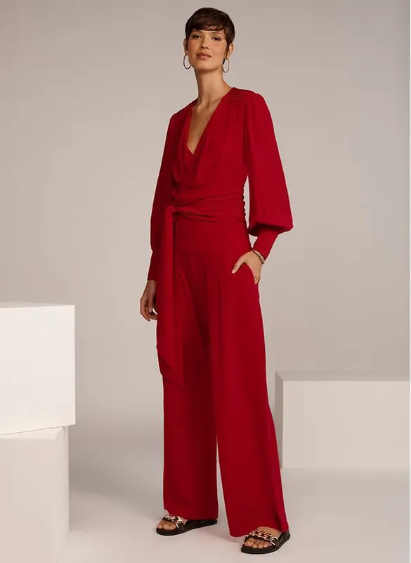 Calça Le Lis Sandy Seda Feminina 50