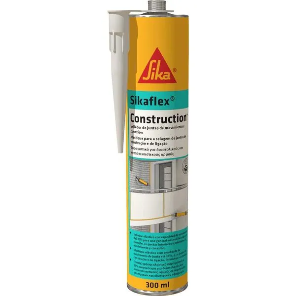 Selante Sikaflex® Construction+ 300 ml cinza - SIKA