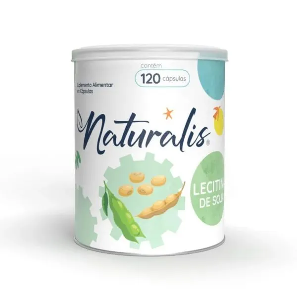 Lecitina de Soja Naturalis 120caps