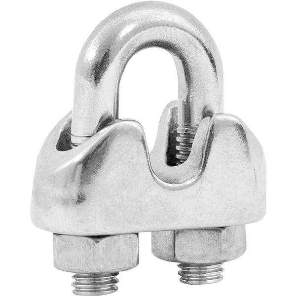 Clips Inox para Cabo de Aço 4,76mm 3/16" - VONDER