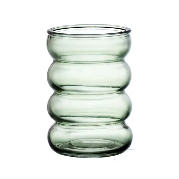 Vaso Decorativo Ivy Vidro Verde 12cm VASO075 - Hauskraft