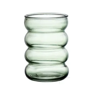 Vaso Decorativo Ivy Vidro Verde 12cm VASO075 - Hauskraft