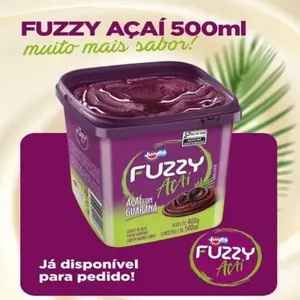 Sorvete Jundiá Fuzzy Açai com Guaraná 400g