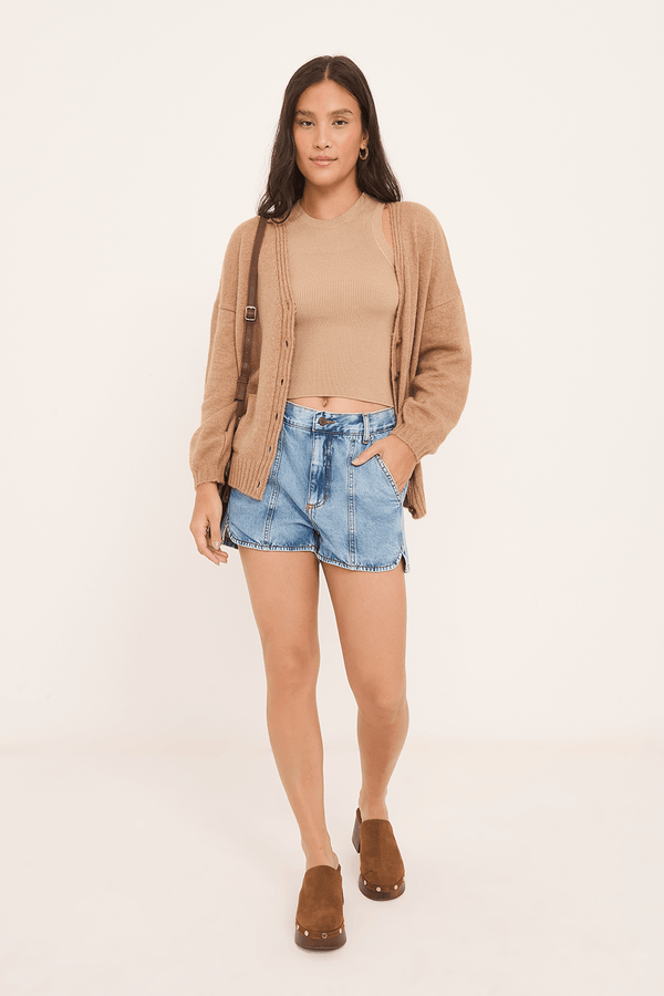 short jeans bainha JEANS 44