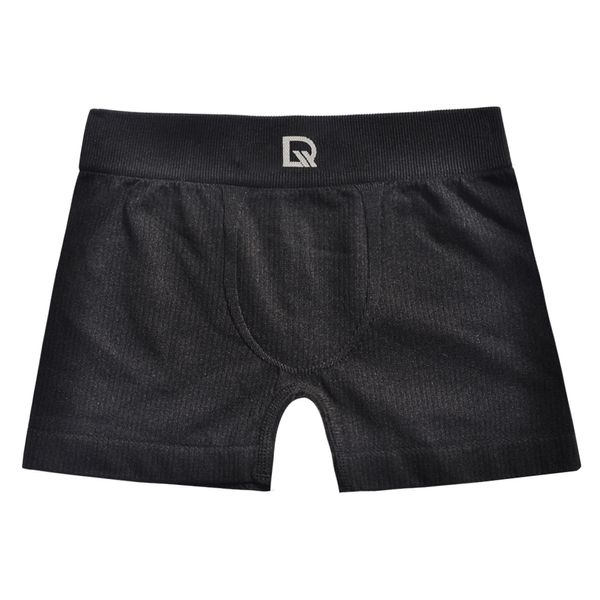 Cueca Boxer Sem Contura Infantil Preto