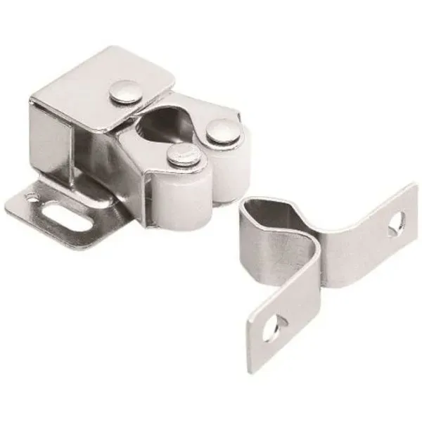 Fecho Rolete Duplo 06935.0006.99 para Portas de Armários com Embalagem Autosserviço Branco Soprano Fecho Rolete Duplo 06935.0006.99 para Portas de Armários Branco Soprano