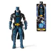 Boneco Batman DC Sunny 30cm Articulado Traje Azul Sobretudo Preto Colecionável