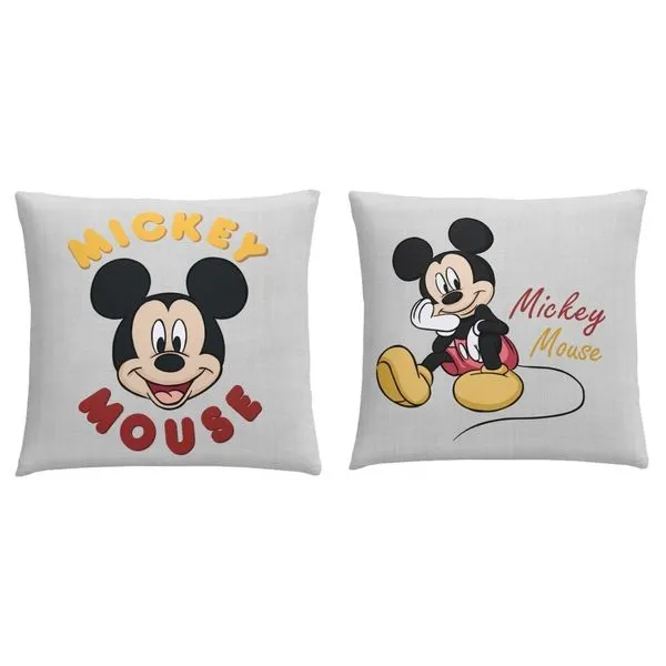 Capa De Almofada Bella & Co Mickey Cute 45x45cm (MP)