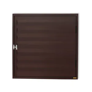Portinha Para Abrigo D'Agua/Gas 60 X 60 Plus 1F S/Ventil.Marrom Corten Brimak
