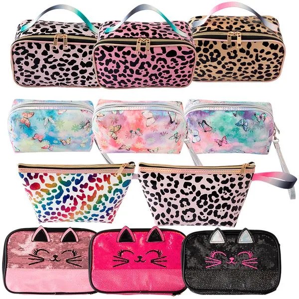 Necessaire Estampas, Cores e Modelos Sortidos Poliéster LM2003 - Honeyhome