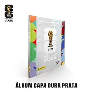 FIFA WORLD CUP UNITED 2026 ALBUM CAPA DURA PRATA - PANINI