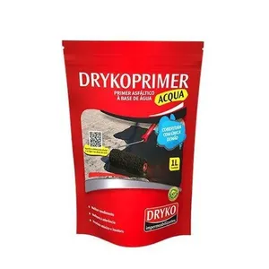 Primer à Base de Água Drykoprimer Acqua Sachê 1L para Preparação de Superfícies com Secagem Rápida Dryko Primer Drykoprimer Acqua Sachê 1L para Preparação de Superfícies com Alta Aderência Dryko