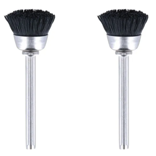 Escova de Cerdas de Nylon 404 13,0mm para Limpar e Polir com 2 Peças Dremel Escova de Cerdas de Nylon 404 13,0mm Limpar e Polir 2 Peças Dremel