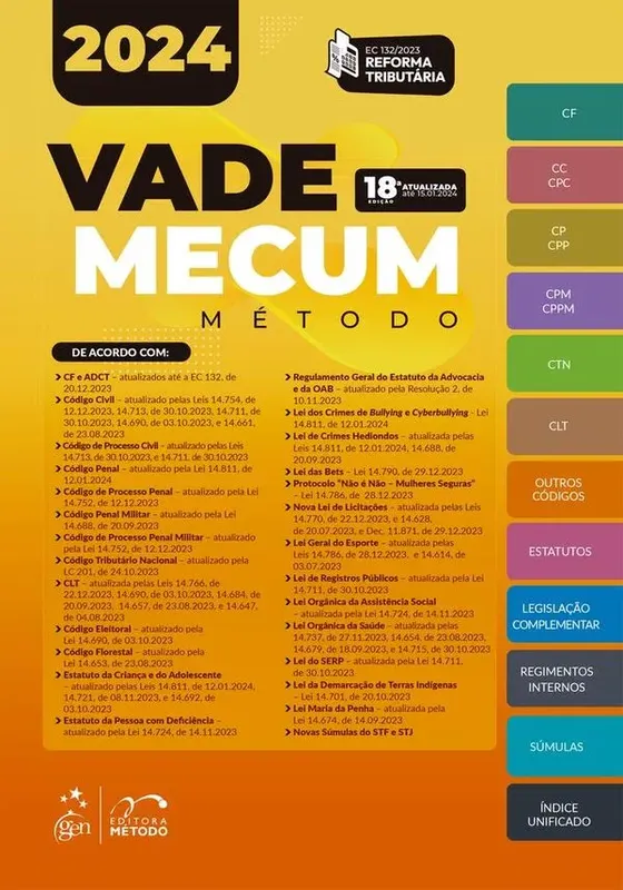 Vade Mecum Tradicional Método 2024