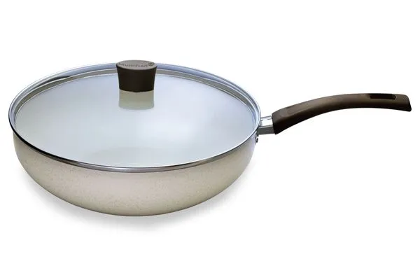 Frigideira Wok Multiflon Ekó 28?cm com Tampa