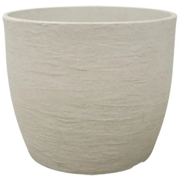Vaso Europa Redondo 51.5x42cm Cimento - Jverc50 - Japi Vaso Europa Redondo 51,5x42 Cor Cimento Jverc50