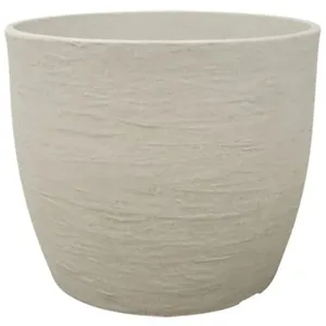 Vaso Europa Redondo 51.5x42cm Cimento - Jverc50 - Japi Vaso Europa Redondo 51,5x42 Cor Cimento Jverc50
