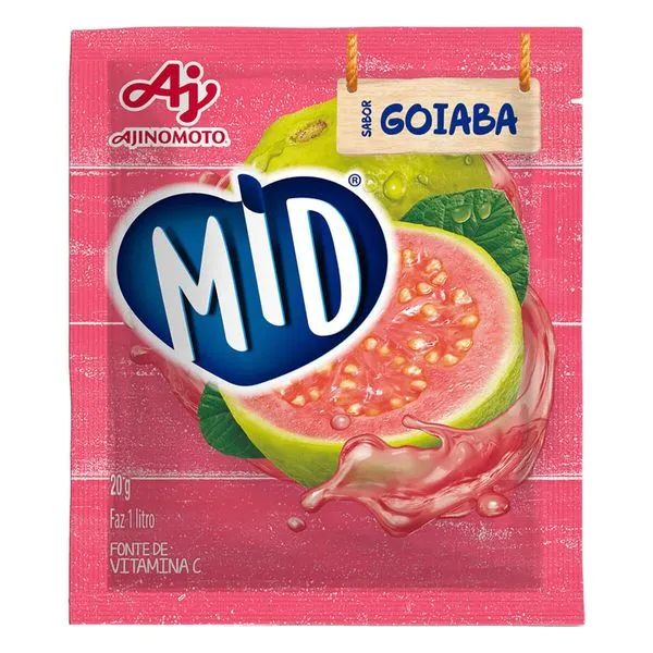 Refresco MID Goiaba 20g