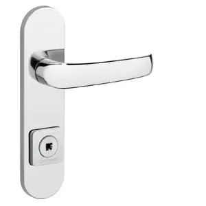 Fechadura Quadrada Light Pepe com Espelho 55mm Cromado - 55-3044 - LOCKWELL