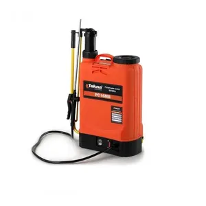 Pulverizador Costal 8ah Tanque 16l Tekna Pc16mbtk