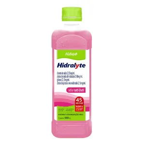 Hidralyte Natulab Tutti-Frutti 500ml Solução Oral