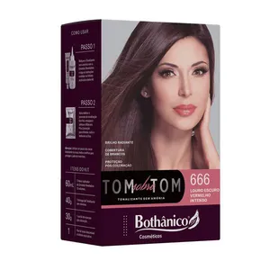 Tonalizante Bothânico Hair Louro Escuro Vermelho Intenso 666