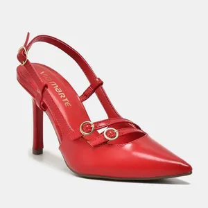 Sapato Slingback Vermelho 044-007-01 40