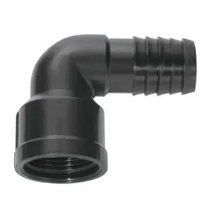 Joelho Liso Com Rosca 1 1-2'' Polietileno - Conexão Para Jardinagem E Agricultura