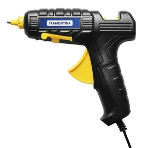 Pistola de Cola Quente 25-100W Aquecimento Rápido Alta Vazão Preto Bivolt Tramontina Pistola de Cola Quente 25-100W Aquecimento Rápido Preto Bivolt Tramontina
