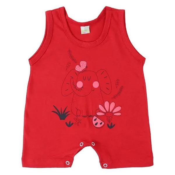 Banho De Sol Bebê Smoby Baby P Vermelho (MP)